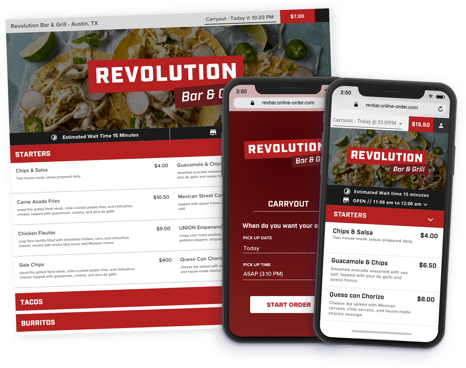 etab Online Ordering Union