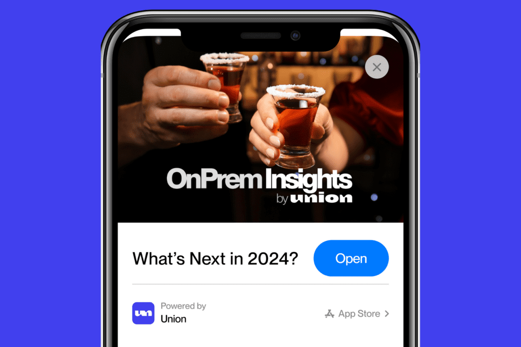 Union OnPrem Insights Drinks Trends 2024